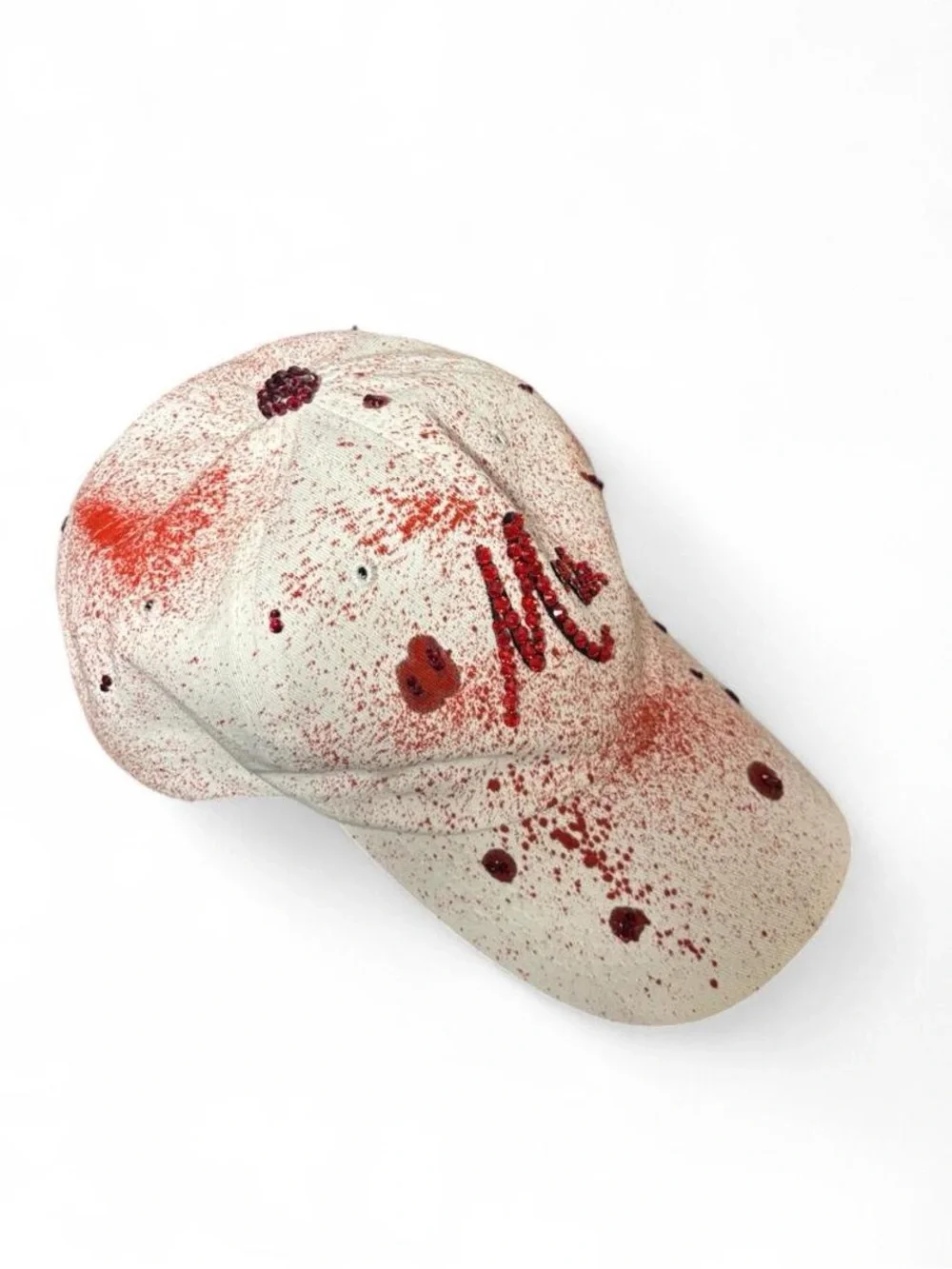Blood Splash Horror Bride Baseball Hat New Halloween Costume